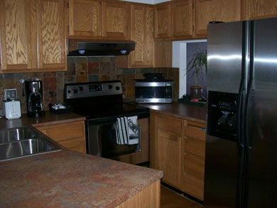 utah ski condo Kitchen