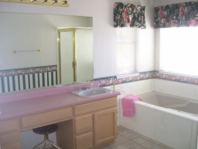 utah ski condo master bath